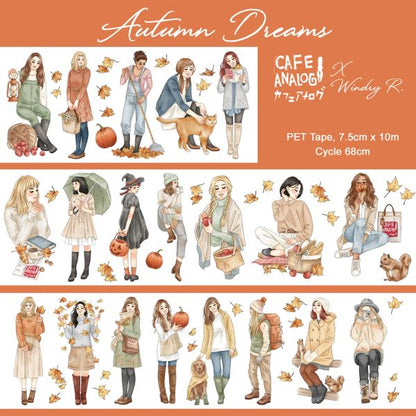 PET Tape „Autumn Dreams“ – Café Analog × Windry R.