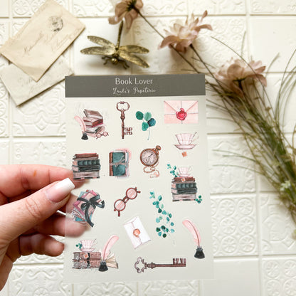 Sticker „Book Lover“ – Lauli's Papeterie