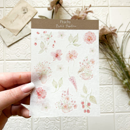 Sticker „Peachy“ – Lauli's Papeterie