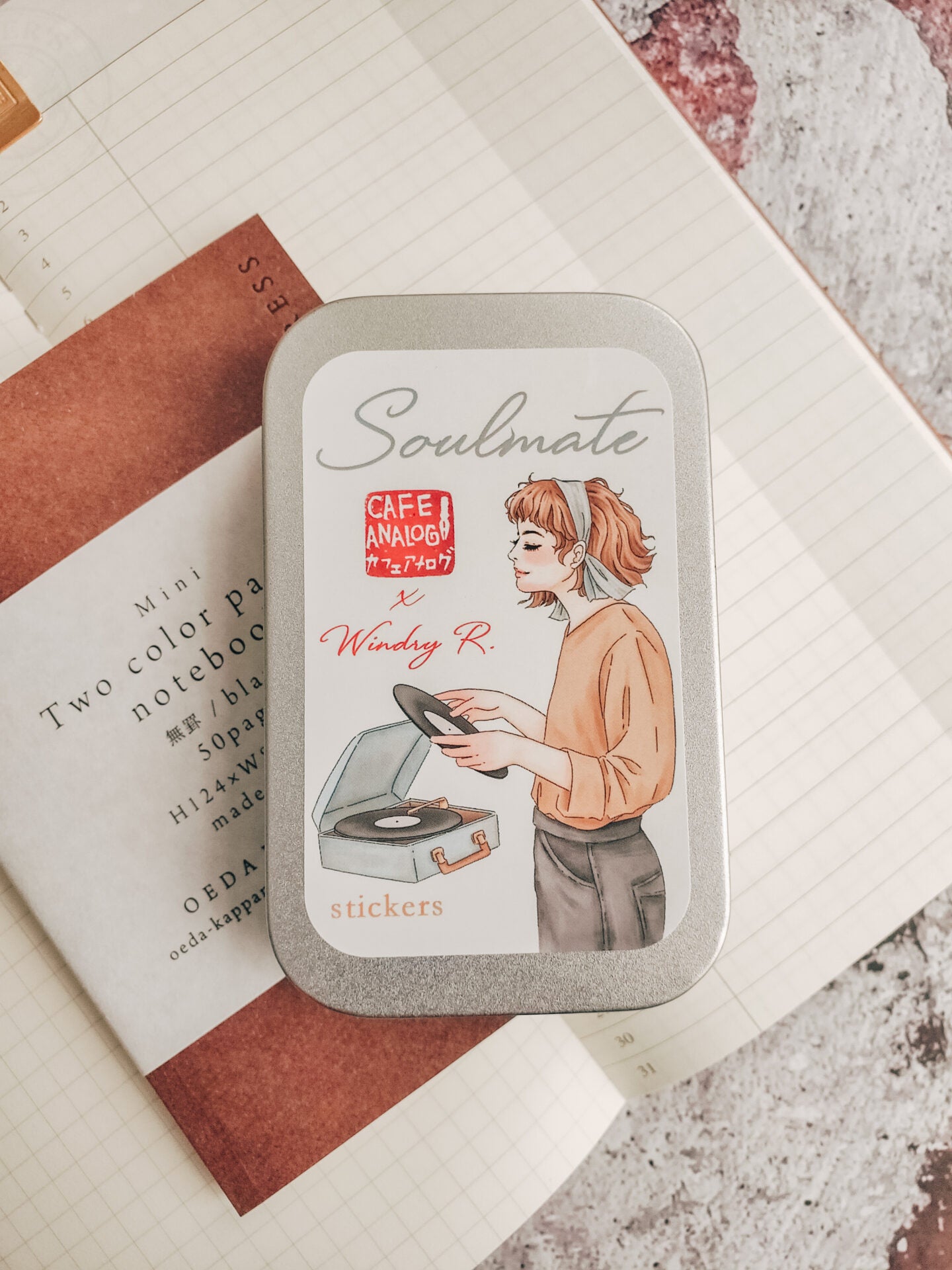 Sticker „Soulmate“ – Café Analog × Windry R.