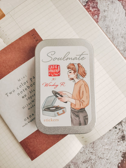 Sticker „Soulmate“ – Café Analog × Windry R.