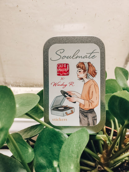 Sticker „Soulmate“ – Café Analog × Windry R.