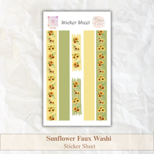 Faux Washi Stripes – 6 sommerliche Streifen-Sticker