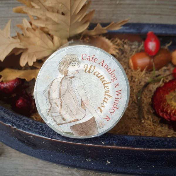 PET Tape „Wanderlust“ – Café Analog × Windry R.