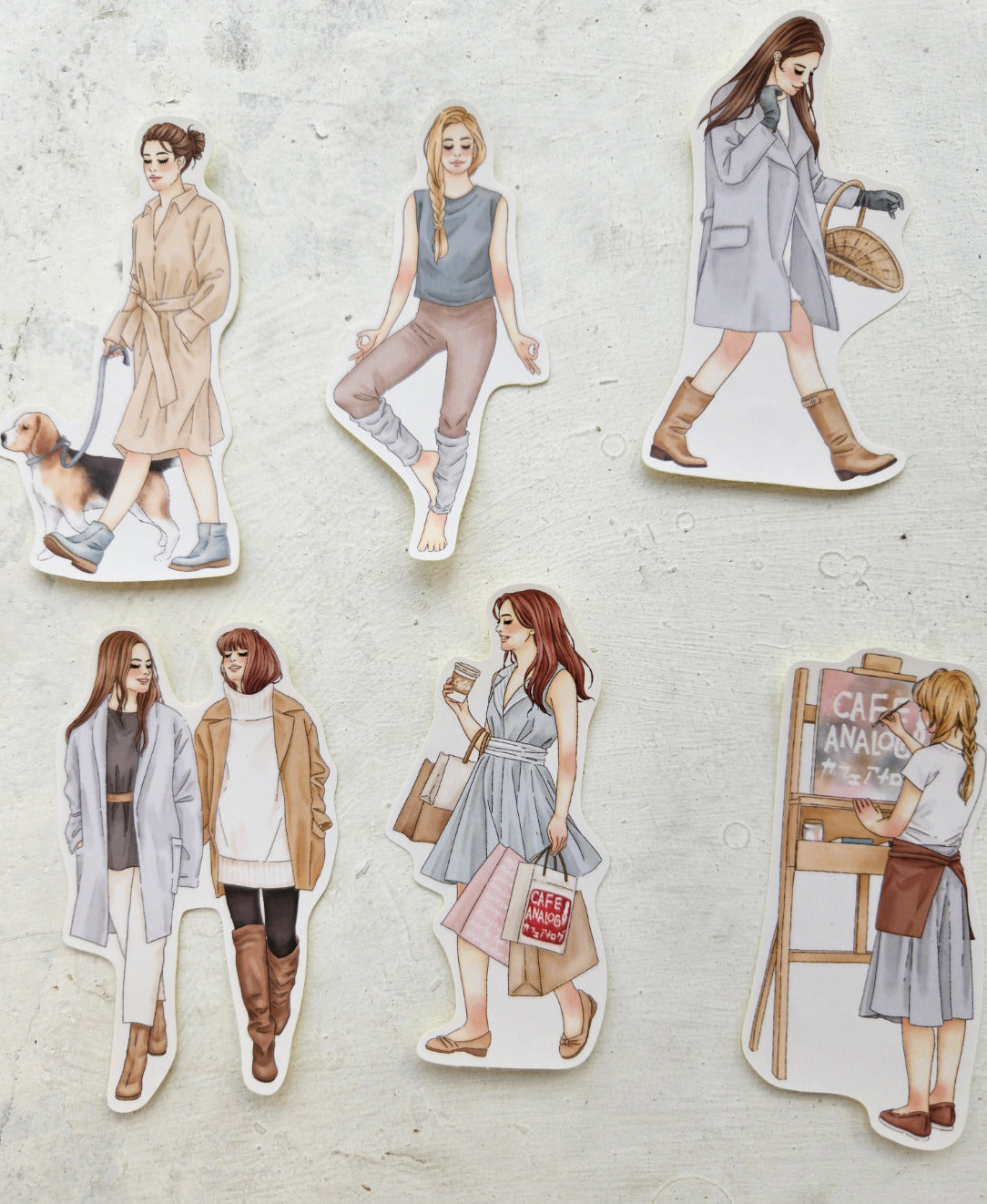 Sticker „Soulmate“ – Café Analog × Windry R.