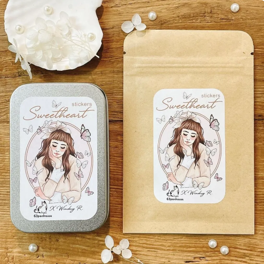 Sticker „Sweetheart“ – 63Penhouse x Windry R.