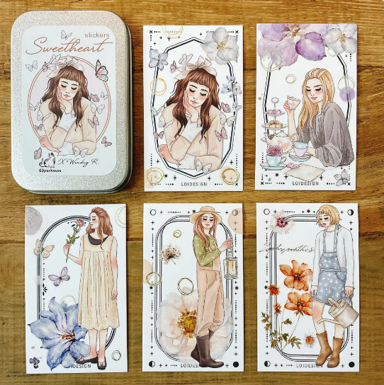 Sticker „Sweetheart“ – 63Penhouse x Windry R.