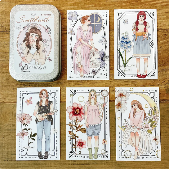 Sticker „Sweetheart“ – 63Penhouse x Windry R.