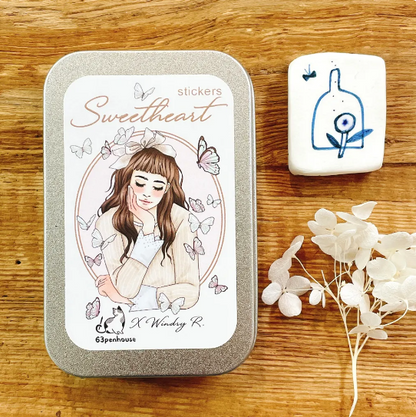 Sticker „Sweetheart“ – 63Penhouse x Windry R.