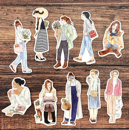 Sticker „Spring Letters“ – Café Analog x Windry R.