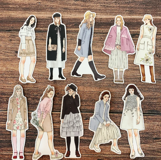 Sticker „Dolls“ –  Windry R.