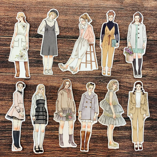 Sticker „Dolls“ –  Windry R.