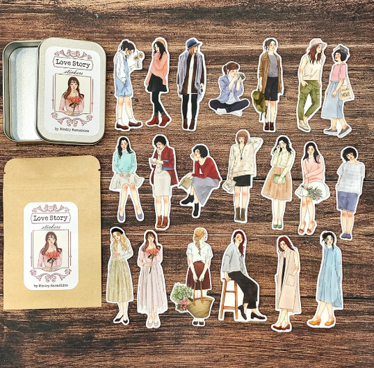 Sticker „Love Story“ – Windry R.