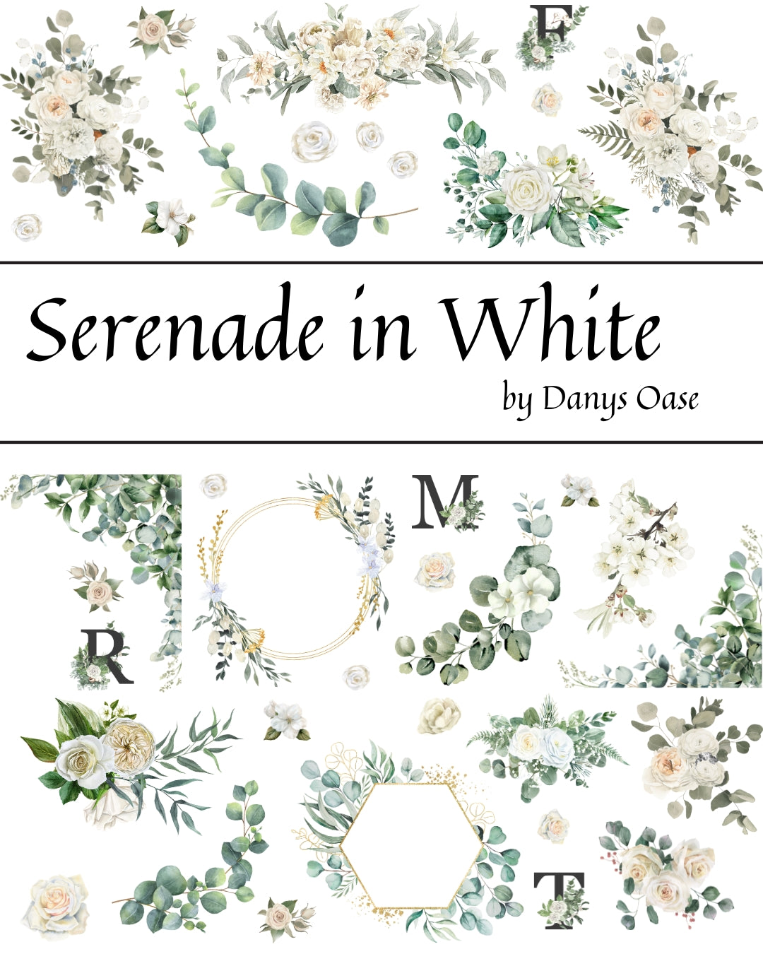 PET Tape „Serenade in White“ – Danys Oase – elegantes Pre-Cut Tape