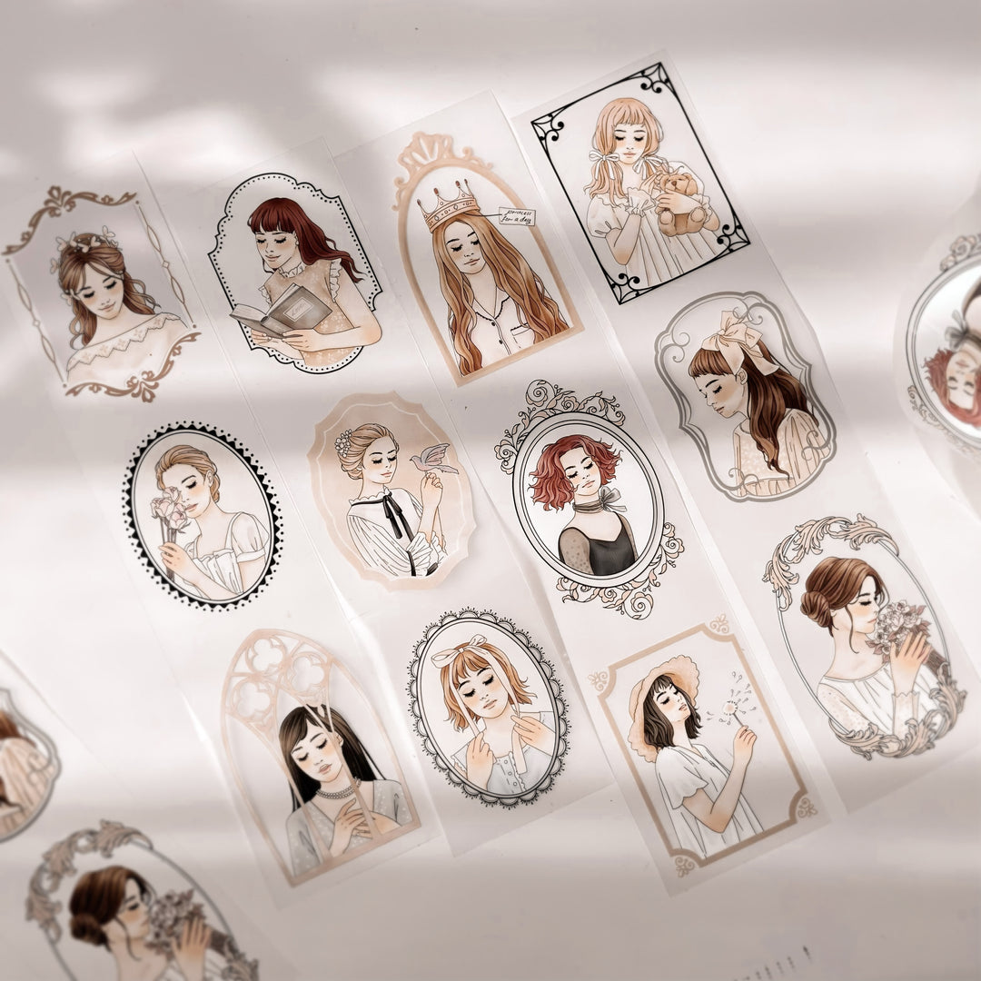 PET Tape „Trinkets“ – Journal Pages × Windry R.