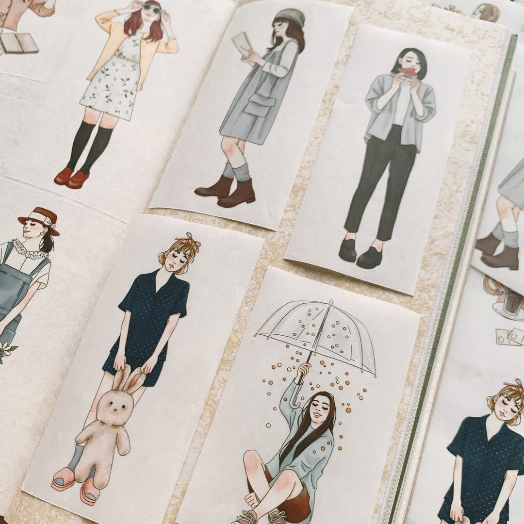 PET Tape „Everyday B“ – Journal Pages × Windry R.