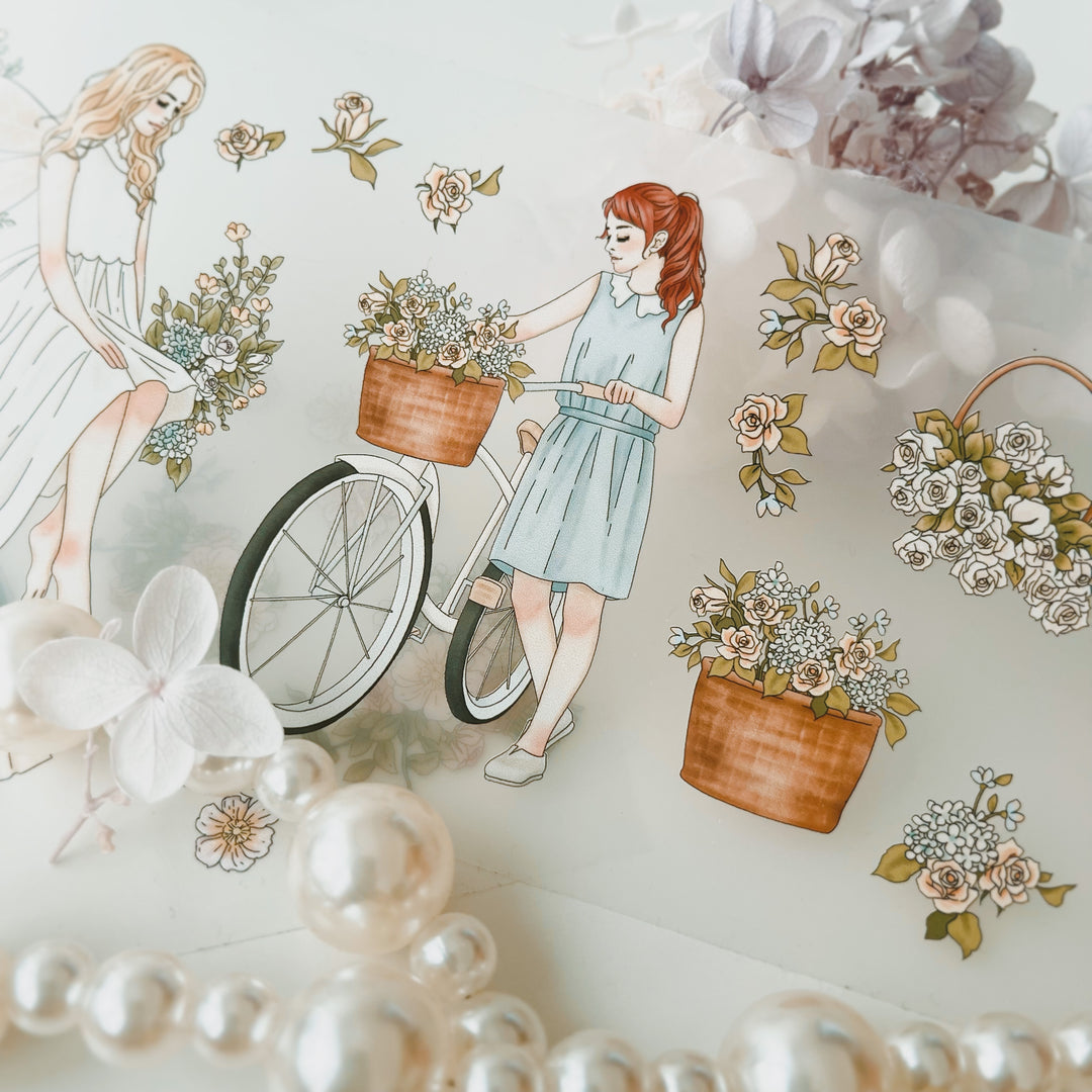 PET Tape „Bouquets“ –  Journal Pages x Windry R.