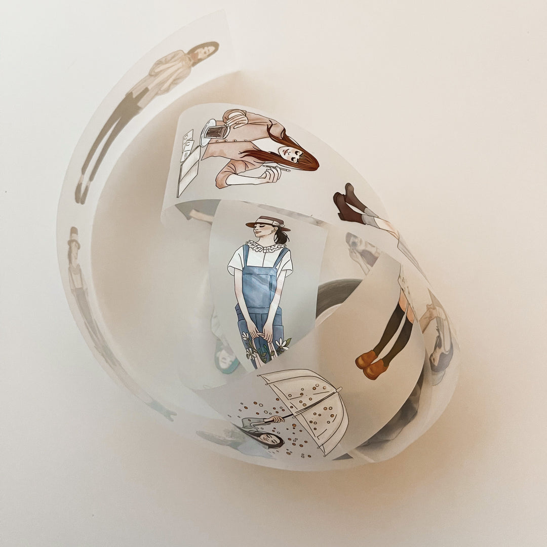 PET Tape „Everyday B“ – Journal Pages × Windry R.