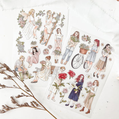 Print-Ons „Bouquets“ – Journal Pages x Windry R.