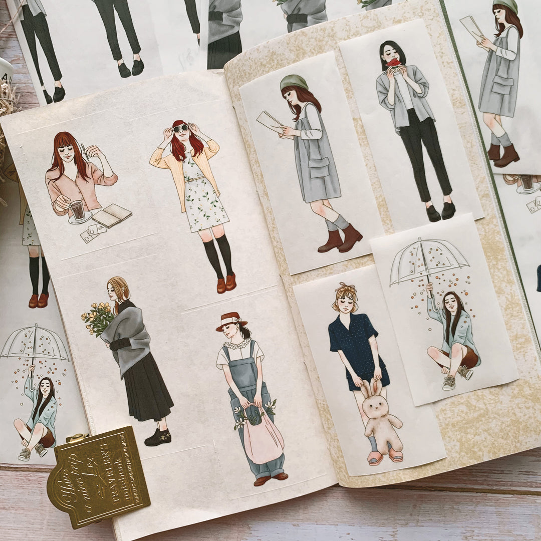 PET Tape „Everyday B“ – Journal Pages × Windry R.