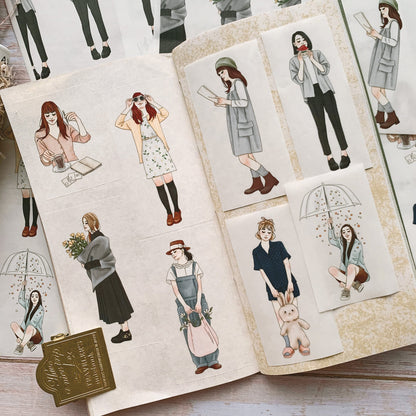 PET Tape „Everyday B“ – Journal Pages × Windry R.