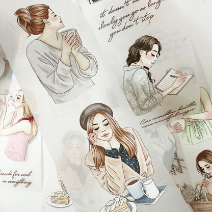 PET Tape „Mindful Magic“ – Journal Pages × Windry R.