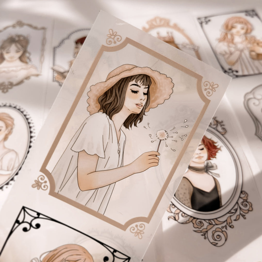 PET Tape „Trinkets“ – Journal Pages × Windry R.