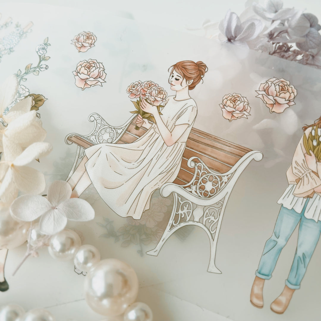 PET Tape „Bouquets“ –  Journal Pages x Windry R.