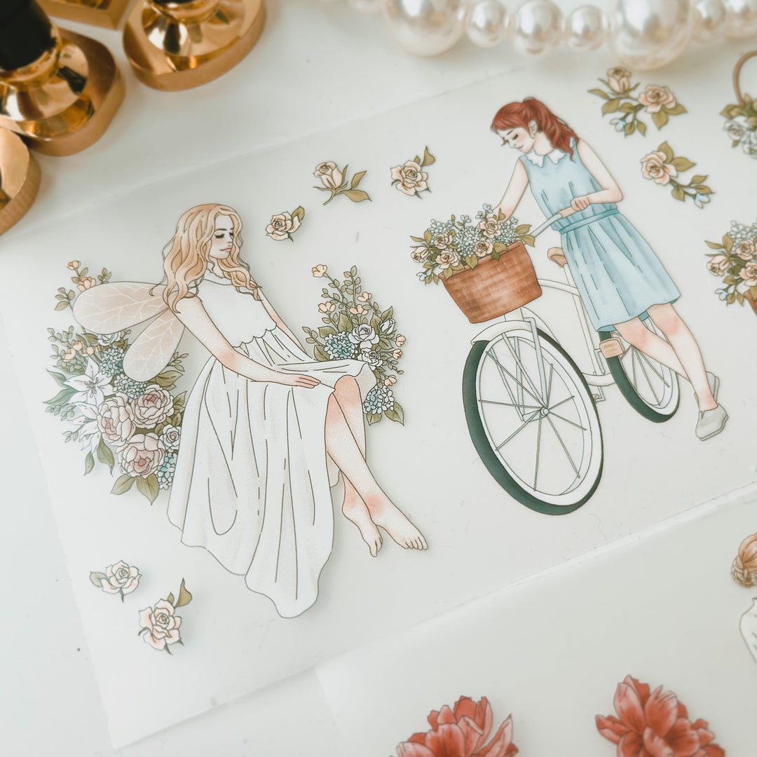 PET Tape „Bouquets“ –  Journal Pages x Windry R.