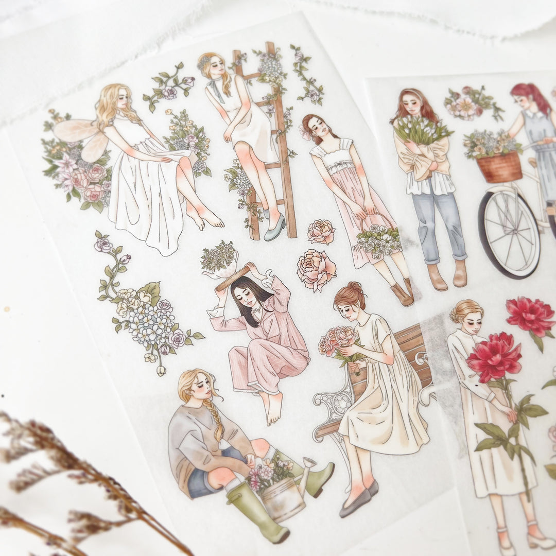 Print-Ons „Bouquets“ – Journal Pages x Windry R.