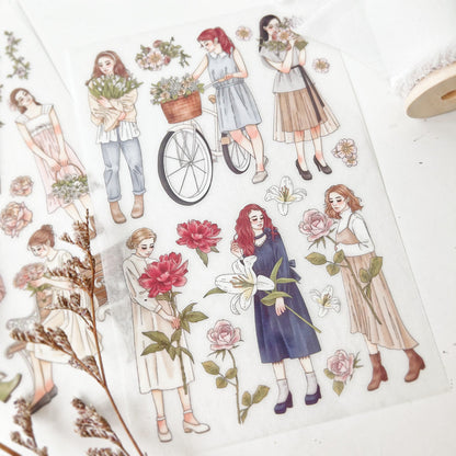 PET Tape „Bouquets“ –  Journal Pages x Windry R.